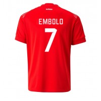 Sveitsi Breel Embolo #7 Kotipaita MM-kisat 2022 Lyhythihainen